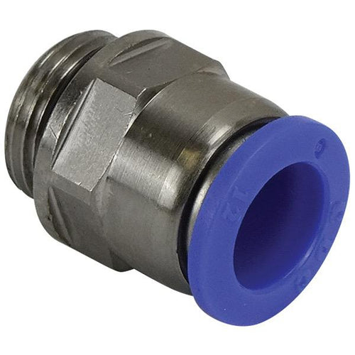 12mm Hose Quick Connect - 1/2" BSP (M) - Straight - Bosuns Boat
