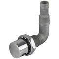 13-16mm S/S Fuel Breather - Round Head - 90 Degree Bend Up