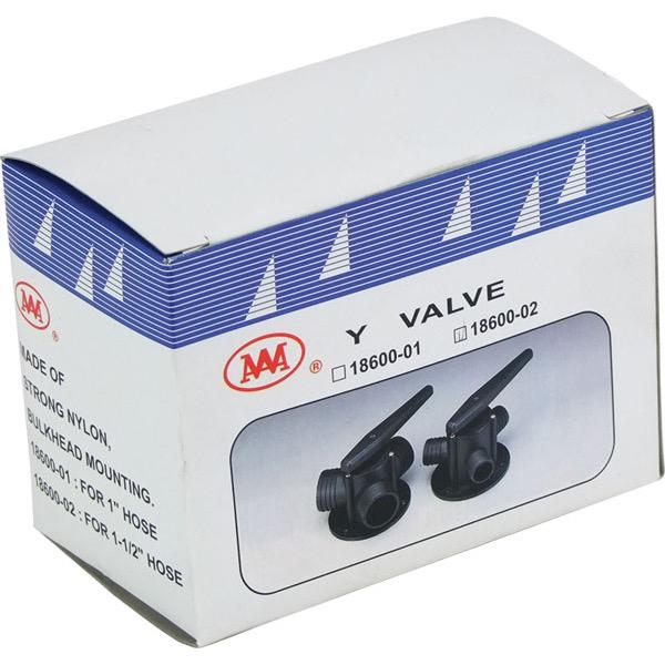25mm Toilet - Diverter 'Y' Valve - Bosuns Boat