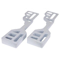 5 Degree (28mm - 4mm) Outboard Alloy Wedge - 285 x 95mm - Bosuns Boat