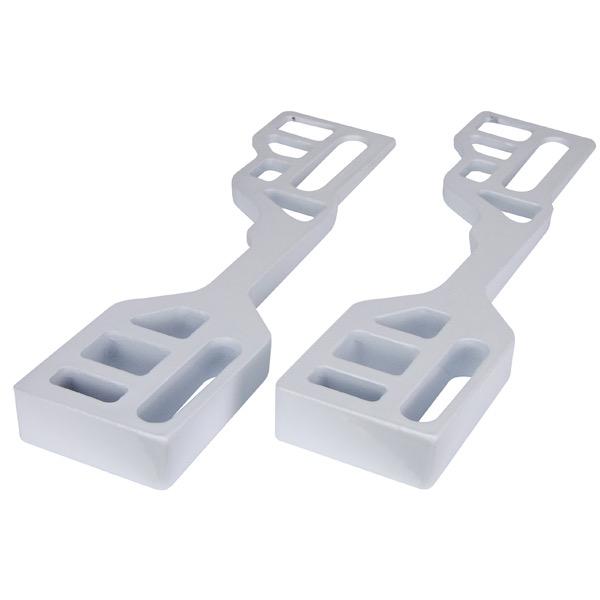 5 Degree (28mm - 4mm) Outboard Alloy Wedge - 285 x 95mm - Bosuns Boat