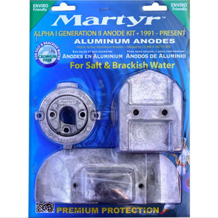ANODE KIT MERC ALPHA GEN 2 1991+ - Bosuns Boat