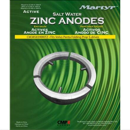 ANODE KIT VOLVO PENTA FOLDING PROP 3 BLADE