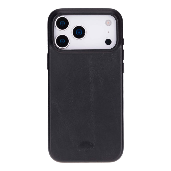 Arden Leather iPhone 18 Pro MagSafe Case, Black - BlackBrook Case