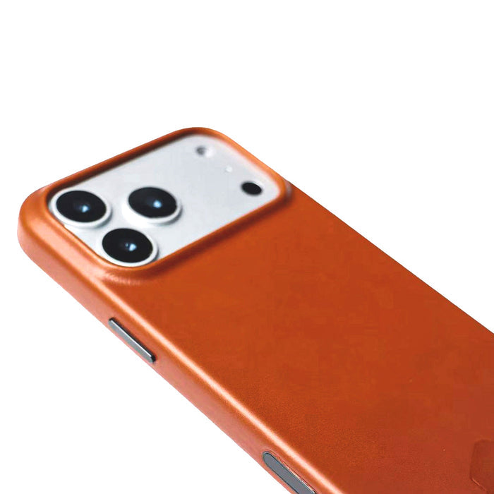 Arden Leather iPhone 18 Pro MagSafe Case, Burnished Tan - BlackBrook Case