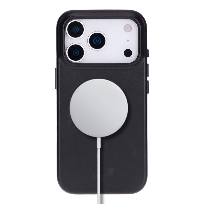 Arden Leather iPhone 18 Pro Max MagSafe Case, Black - BlackBrook Case
