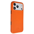 Arden Leather iPhone 18 Pro Max MagSafe Case, Pebble Orange - BlackBrook Case
