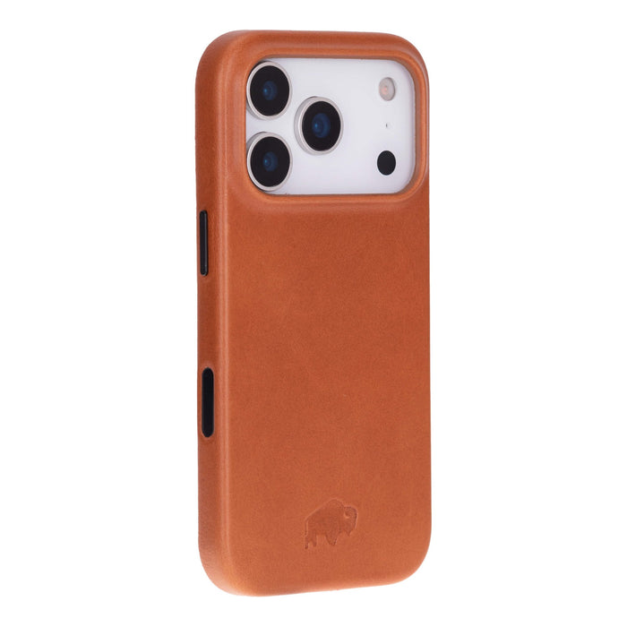 Arden Leather iPhone 18 Pro Max MagSafe Case, Tan - BlackBrook Case
