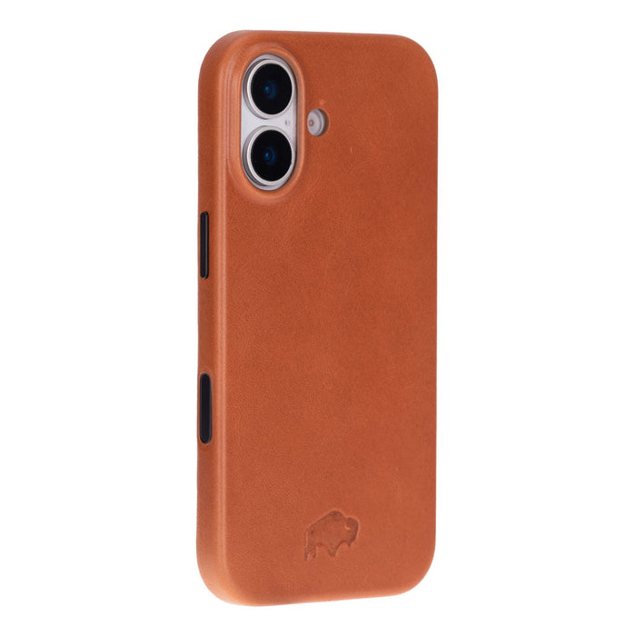 Arden Leather iPhone 17 MagSafe Case, Tan - BlackBrook Case