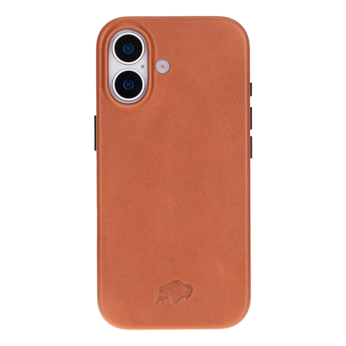 Arden Leather iPhone 17 MagSafe Case, Tan - BlackBrook Case