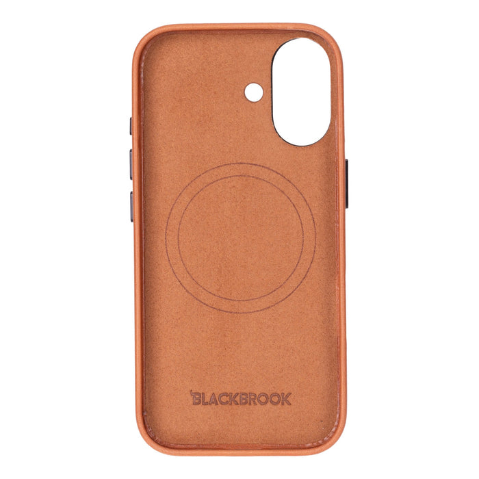 Arden Leather iPhone 17 MagSafe Case, Tan - BlackBrook Case