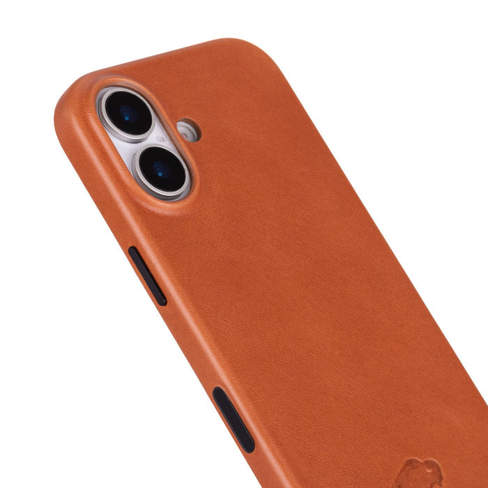 Arden Leather iPhone 17 MagSafe Case, Tan - BlackBrook Case