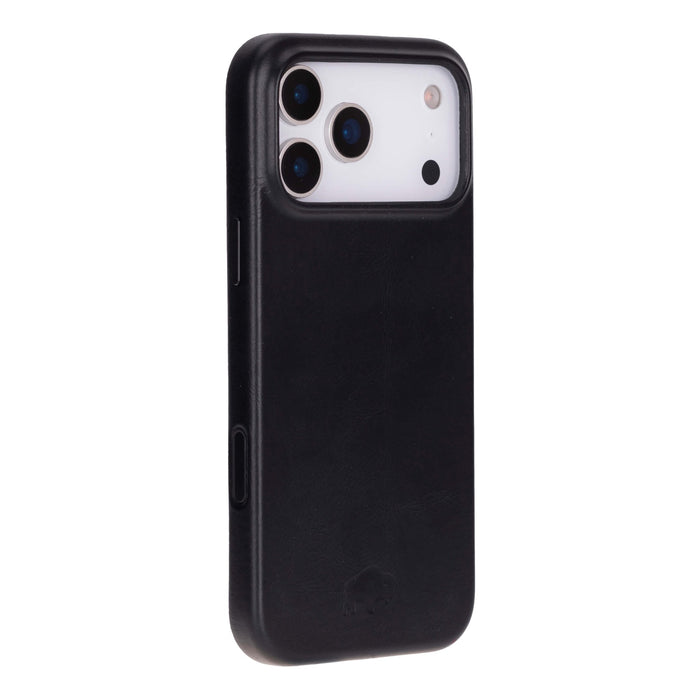 Arden Leather iPhone 18 Pro MagSafe Case, Black - BlackBrook Case