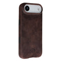 Arden Leather iPhone Air MagSafe Case, Distressed Coffee - BlackBrook Case