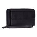 Aristo Leather Wallet, Rustic Black - BlackBrook Case