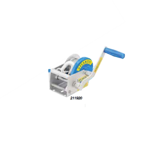Atlantic Manual Trailer Winch - Two Speed 5:1/1:1