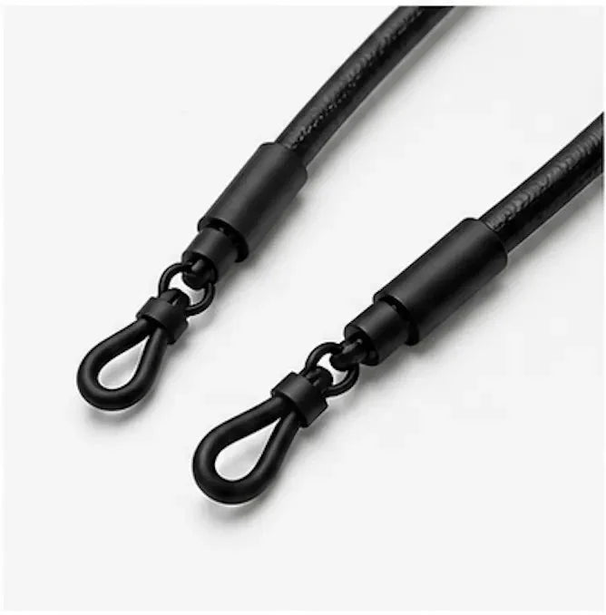 Atlas Leather Eyewear Carry Cord, Black - BlackBrook Case