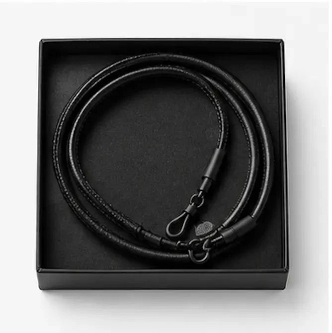 Atlas Leather Eyewear Carry Cord, Black - BlackBrook Case