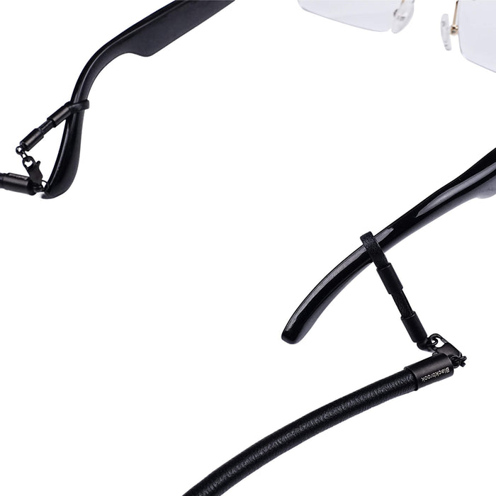 Atlas Leather Eyewear Carry Cord, Black - BlackBrook Case