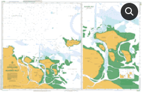 AUS Chart - AUS16 - Australia North Coast -Northern Territory - Approaches to Milingimbli Inlet