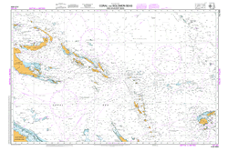 AUS4604 South Pacific Ocean - Coral and Solomon Seas and Adjacent Seas