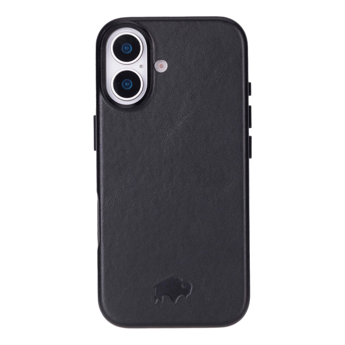 Barlow Leather iPhone 17 MagSafe Case, Black - BlackBrook Case