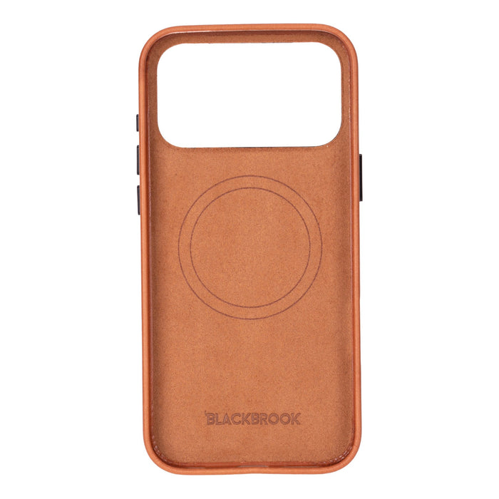 Barlow Leather iPhone 18 Pro Max MagSafe Case, Tan - BlackBrook Case