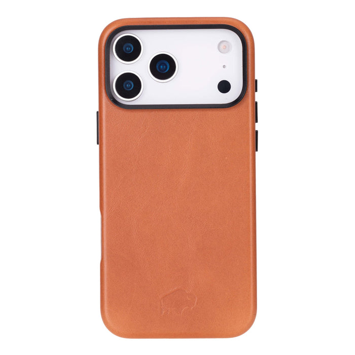 Barlow Leather iPhone 18 Pro Max MagSafe Case, Tan - BlackBrook Case