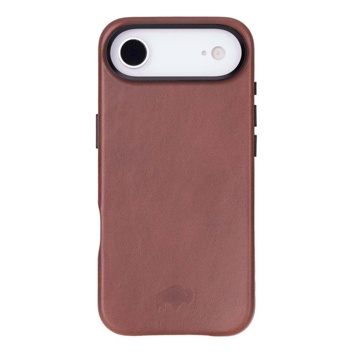 Barlow Leather iPhone Air MagSafe Case, Brown - BlackBrook Case