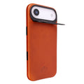 Barlow Leather iPhone Air MagSafe Case with Stand, Burnished Tan - BlackBrook Case