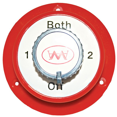 Battery Selector Switch - Medium Duty - Red