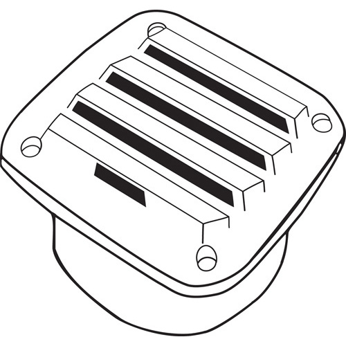 Blower Vent - Nylon - 100mm (4)