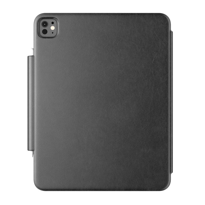Bradstreet Leather Folio Case for iPad Pro 13" (2025 - M5), Black - BlackBrook Case