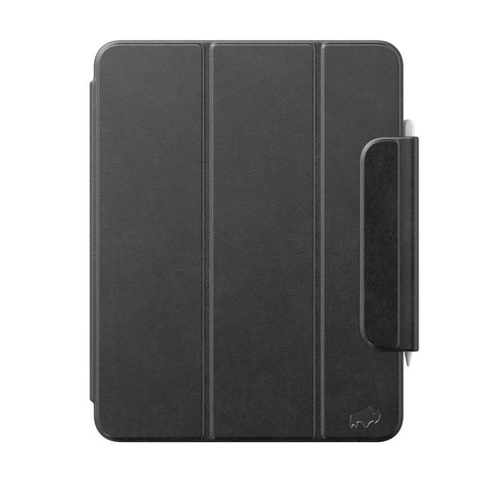 Bradstreet Leather Folio Case for iPad Pro 13" (2025 - M5), Black - BlackBrook Case