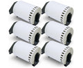 Brother QL Compatible Shipping Labels 102mm Continuous Rolls 6 Pack-191