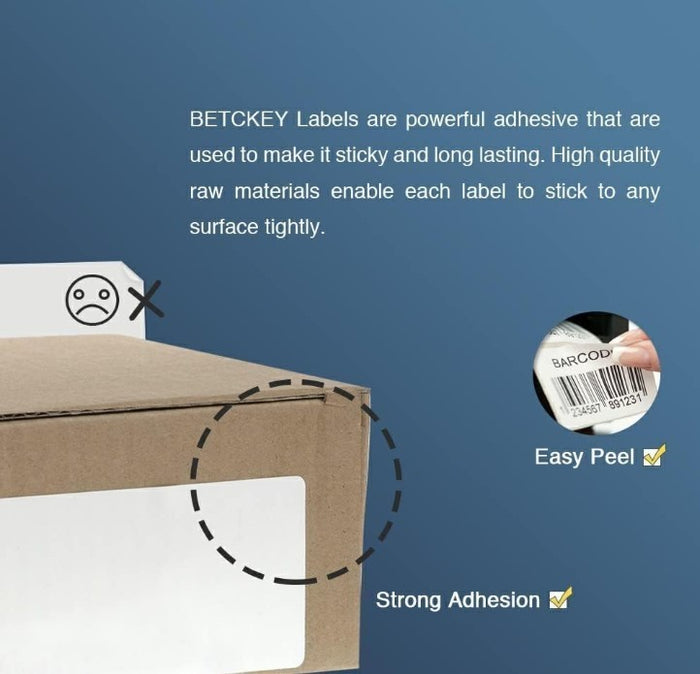 Brother QL Compatible Shipping Labels 102mm Continuous Rolls 6 Pack-191