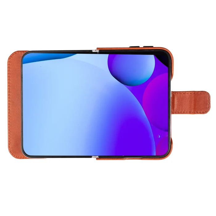 Burkley Detachable Wallet Case for iPhone Duo, Burnished Tan