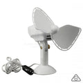 CAFRAMO FAN 2 SPEED ULTIMATE with LIGHTER PLUG - WHITE
