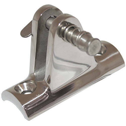 Canopy Fittings - Concave Rail Mounts - 316 Stainless Steel - Quick Release Toggle - Concave Base - Bosuns Boat