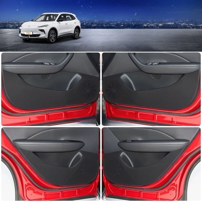 Car Door Sill Protectors and Anti-kick Mat for MG S5/S9/MG QS/MG4 Urban