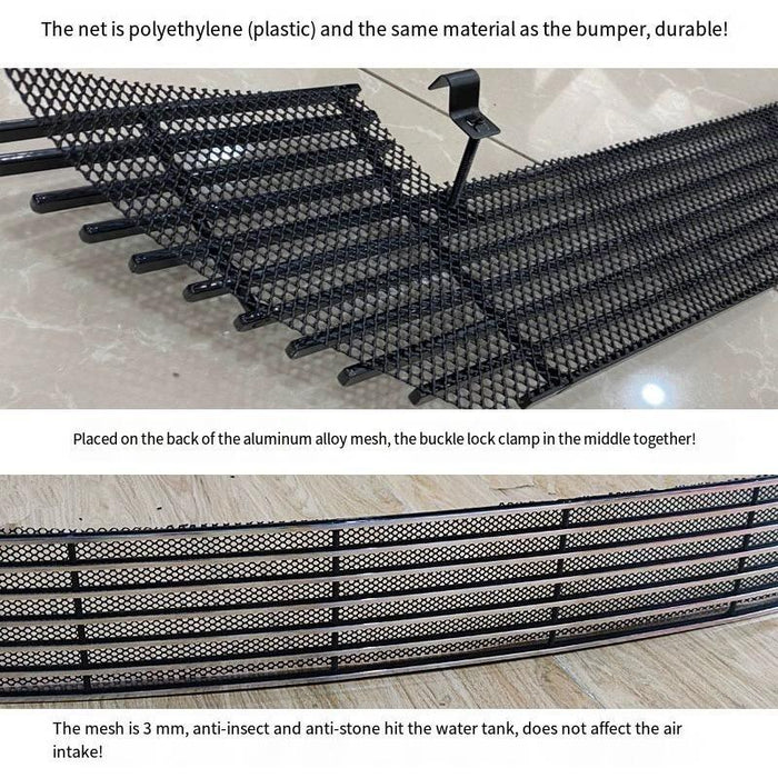 Car Front Lower Bumper Anti Insect Metal Net for MG4(2022-2026+)/MG S9/QS