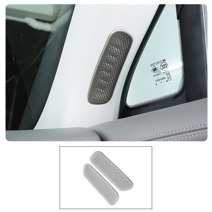Stainless Steel-Silver / Pillar A-2pcs