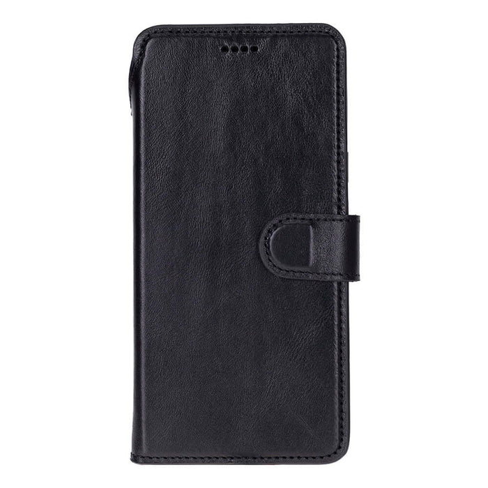 Carter Leather Pixel 10 / 10 Pro Detachable Wallet Case, Rustic Black - BlackBrook Case