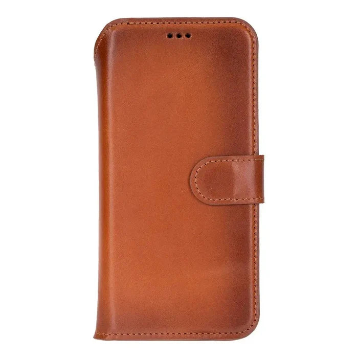Carter Leather Pixel 10 Pro XL Detachable Wallet Case, Rustic Tan - BlackBrook Case
