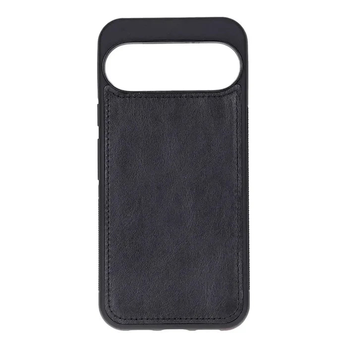 Carter Leather Pixel 10 / 10 Pro Detachable Wallet Case, Rustic Black - BlackBrook Case