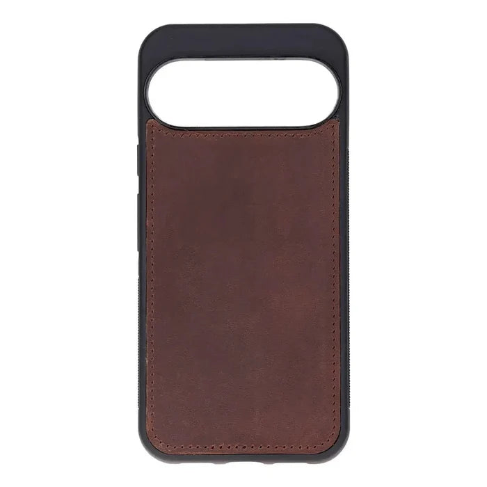 Carter Leather Pixel 10 Pro XL Detachable Wallet Case, Saddle Brown - BlackBrook Case