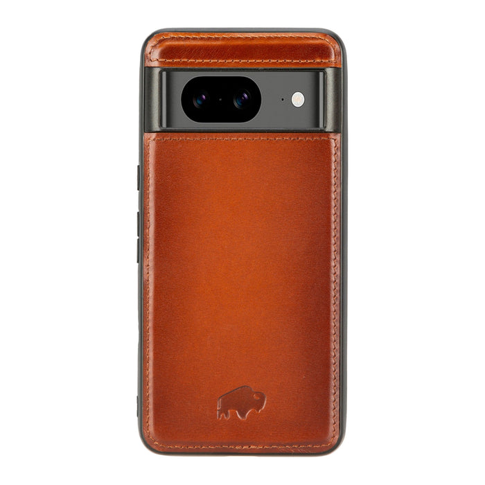 Carter Leather Pixel 8 Detachable Wallet Case, Burnished Tan - BlackBrook Case