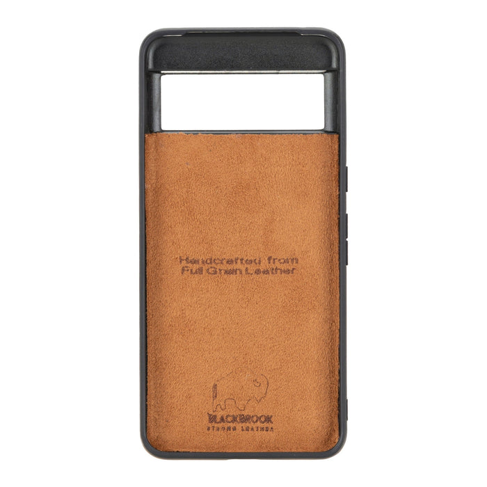 Carter Leather Pixel 8 Detachable Wallet Case, Burnished Tan - BlackBrook Case
