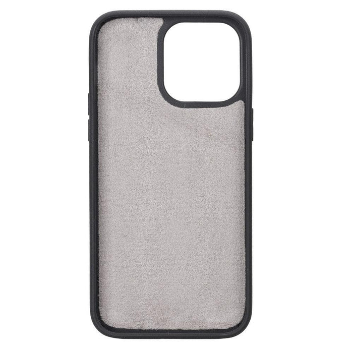 Carter Detachable Leather iPhone 14 Plus Wallet Case, Vesselle Gray - BlackBrook Case