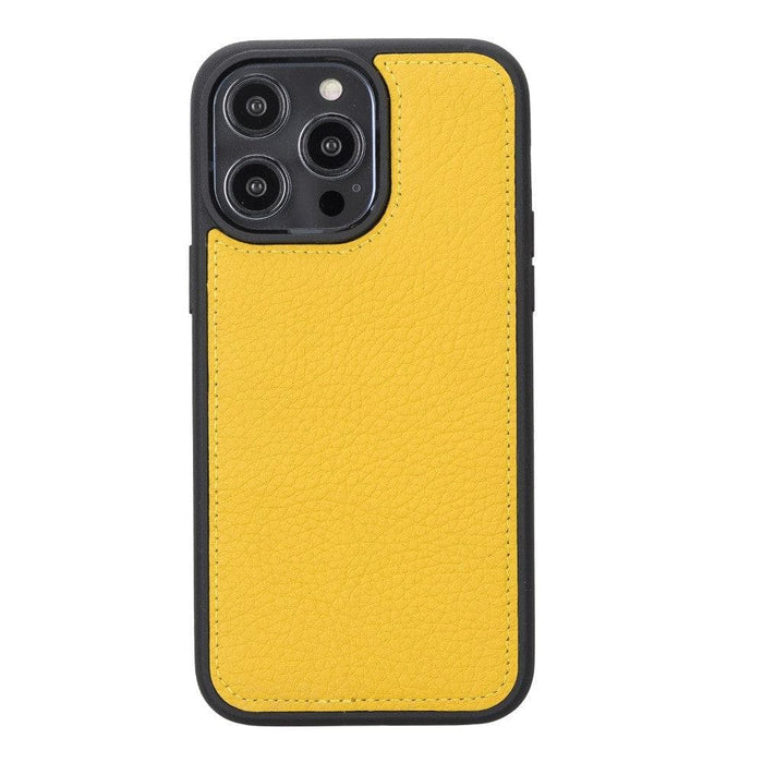Carter Detachable Leather iPhone 14 Pro Wallet Case, Floater Yellow - BlackBrook Case